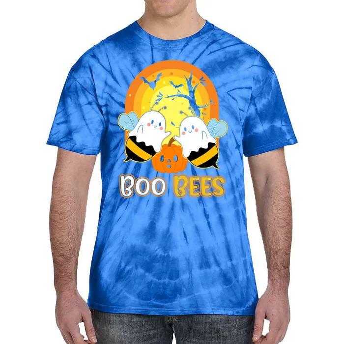 Boo Bees Halloween Cute Gift Funny Bees Gift Tie-Dye T-Shirt