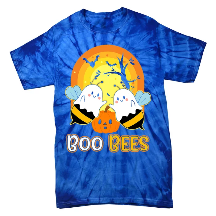 Boo Bees Halloween Cute Gift Funny Bees Gift Tie-Dye T-Shirt