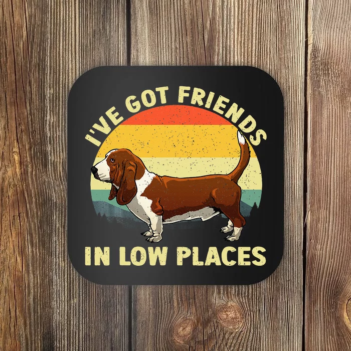 Best Basset Hound Design Basset Hound Lover Coaster