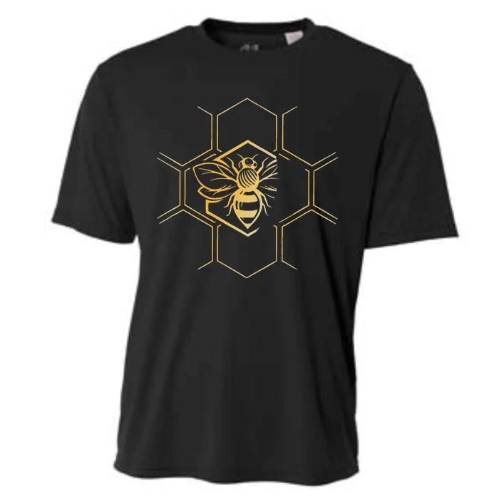 Beekeeper  Beekeeping Honeycomb Love For Bees Cooling Performance Crew T-Shirt