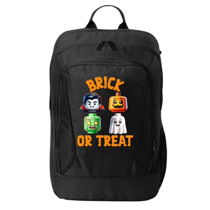 Building Bricks Halloween Costume Brick Or Treat Monsters City Backpack