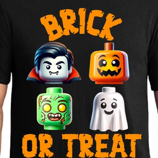 Building Bricks Halloween Costume Brick Or Treat Monsters Pajama Set