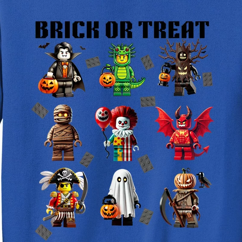 Building Bricks Halloween Brick Or Treat Costume Monsters Sweatshirt