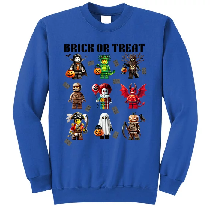 Building Bricks Halloween Brick Or Treat Costume Monsters Sweatshirt