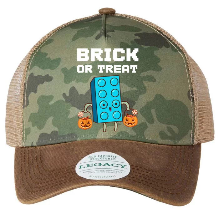 Block Building Halloween Brick Or Treat Kids Master Builder Legacy Tie Dye Trucker Hat