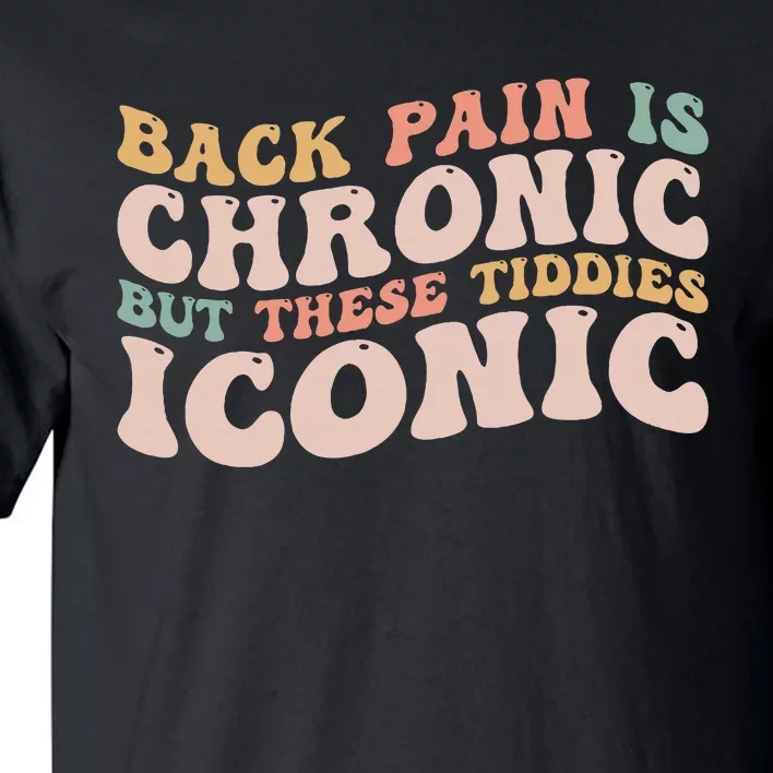 Big Boob Humor Iconic Funny Inappropriate Embarrassing Tall T-Shirt