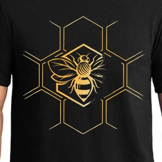 Beekeeper Beekeeping Honeycomb Love For Bees Pajama Set