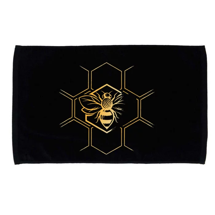 Beekeeper Beekeeping Honeycomb Love For Bees Microfiber Hand Towel