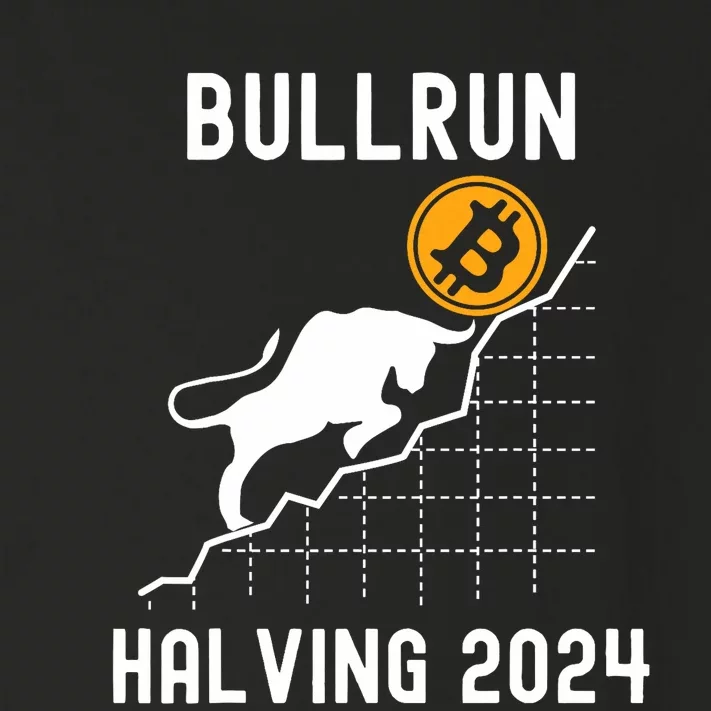 Bullrun Bitcoin Halving 2024 I Was Part Of It Toddler Long Sleeve Shirt