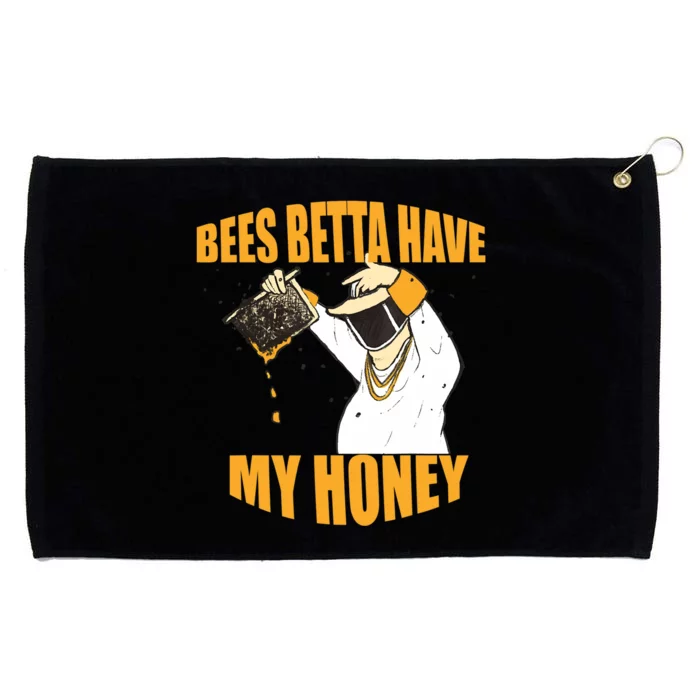 BEES BETTA HAVE MY HONEY For Beekeepers And Honey Fans Grommeted Golf Towel