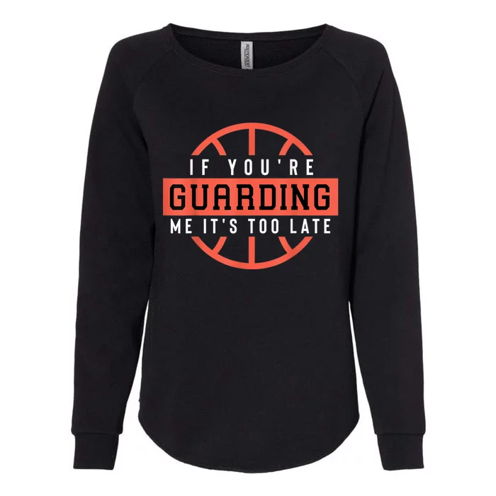 Basketball Ballin Hoops Gift For Basketballer Basketball Players Womens California Wash Sweatshirt