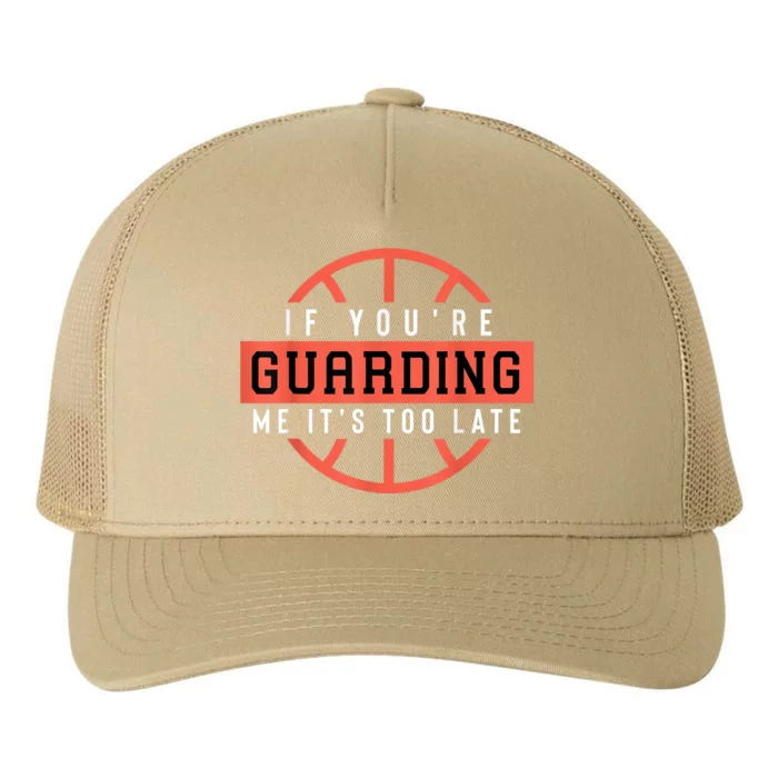 Basketball Ballin Hoops Gift For Basketballer Basketball Players Yupoong Adult 5-Panel Trucker Hat