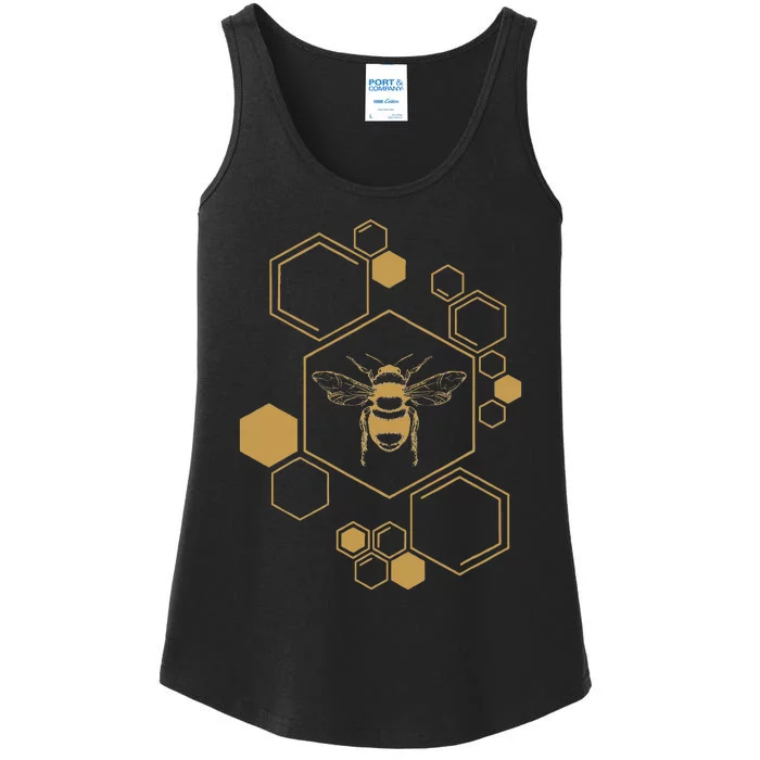 Bee Beekeeping Honeycomb Honey Beekeeper Bee Ladies Essential Tank