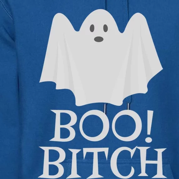 Boo Bitch Halloween Funny Gift For Ghost Lovers Gift Premium Hoodie