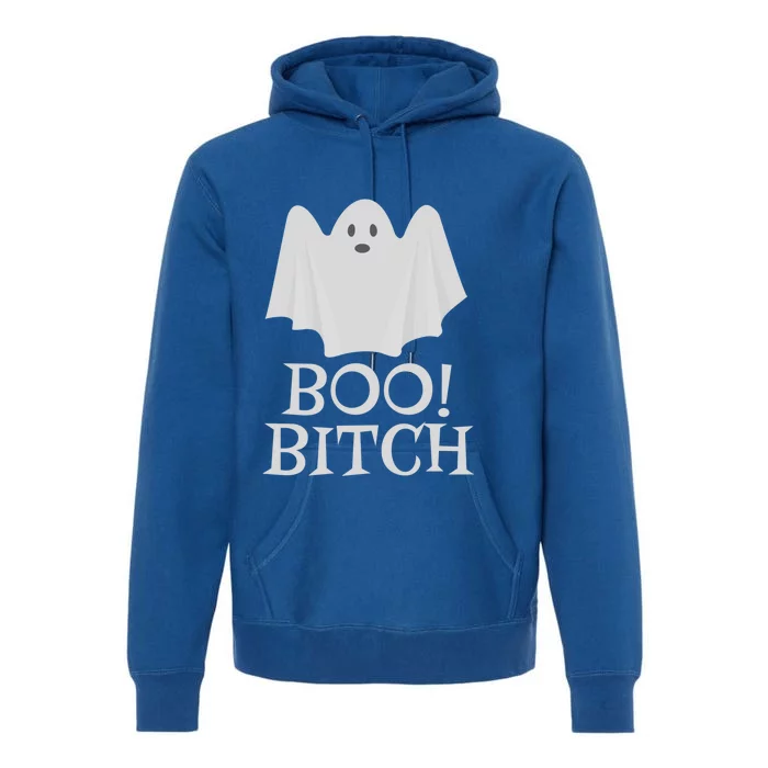 Boo Bitch Halloween Funny Gift For Ghost Lovers Gift Premium Hoodie