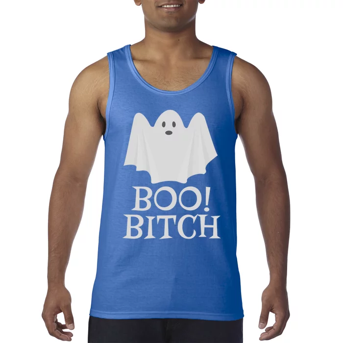 Boo Bitch Halloween Funny Gift For Ghost Lovers Gift Tank Top