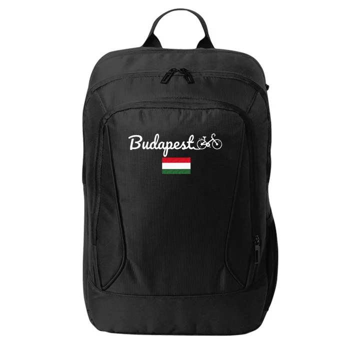 Bike Budapest Hungary Biking Cycling Bike Lover City Backpack