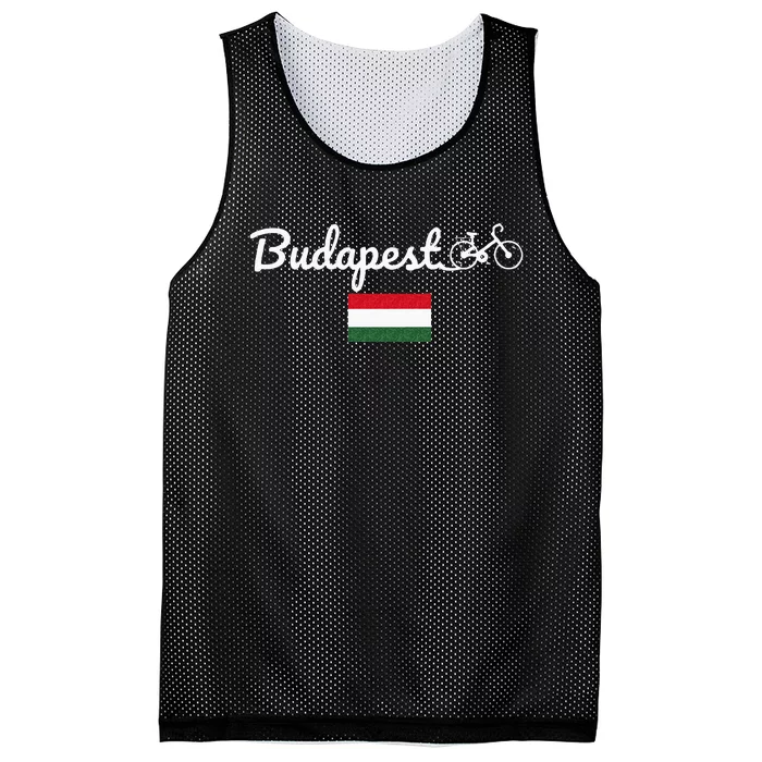 Bike Budapest Hungary Biking Cycling Bike Lover Mesh Reversible Basketball Jersey Tank