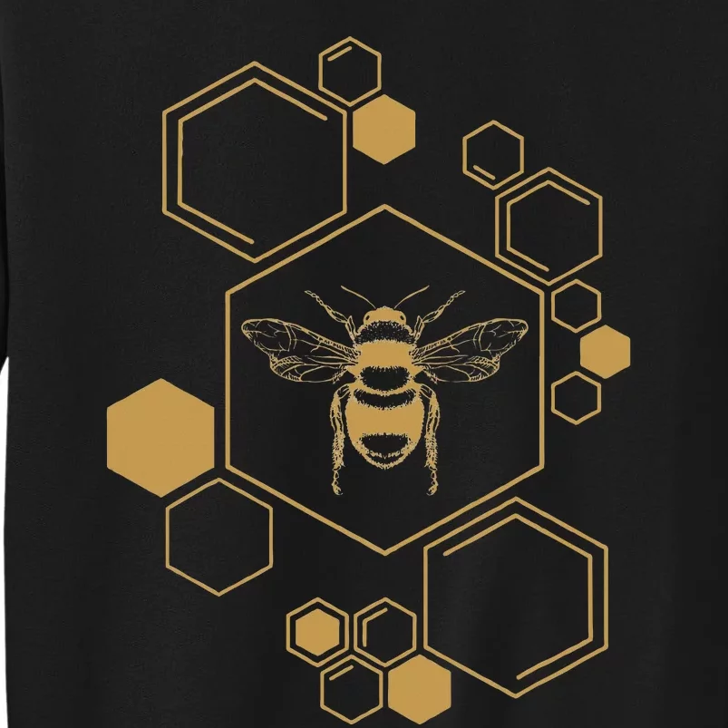 Bee Beekeeping Honeycomb Honey Beekeeper Bee Sweatshirt