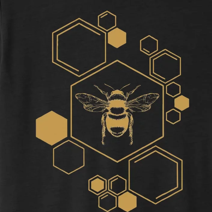 Bee Beekeeping Honeycomb Honey Beekeeper Bee ChromaSoft Performance T-Shirt