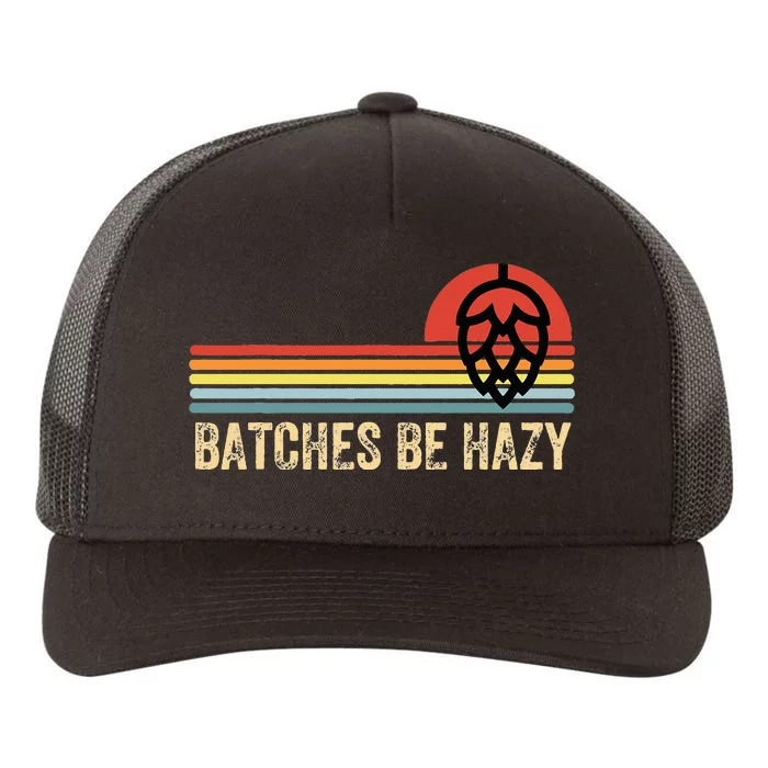 Batches Be Hazy IPA Craft Beer Vintage Yupoong Adult 5-Panel Trucker Hat