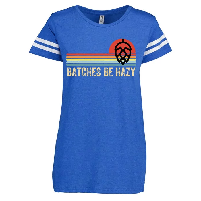 Batches Be Hazy IPA Craft Beer Vintage Enza Ladies Jersey Football T-Shirt