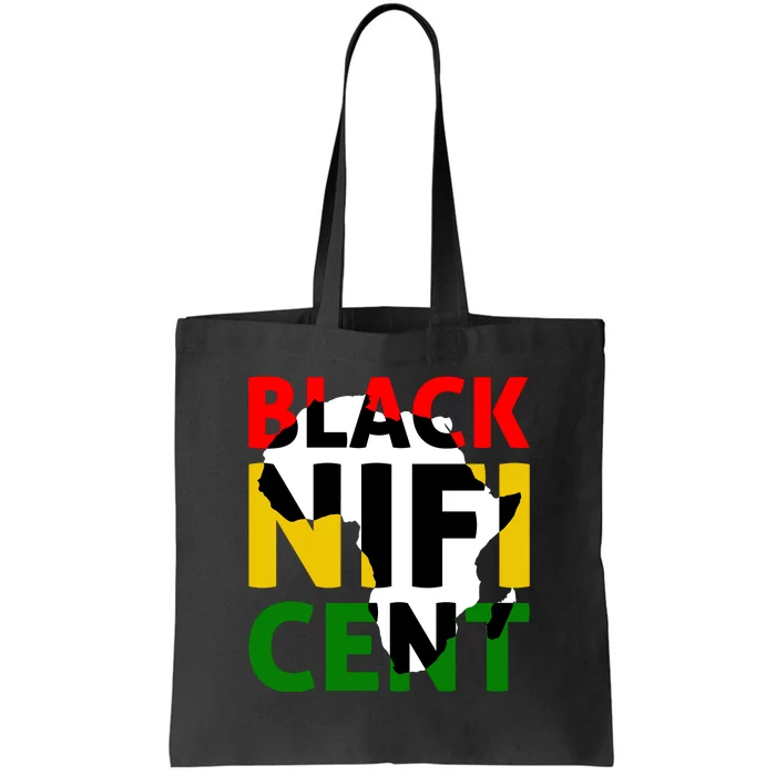 Blacknificent Black History Month Gift Tote Bag