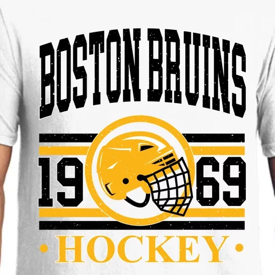 Boston Bruin Hockey Team Supporter Pajama Set