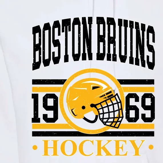 Boston Bruin Hockey Team Supporter Premium Hoodie