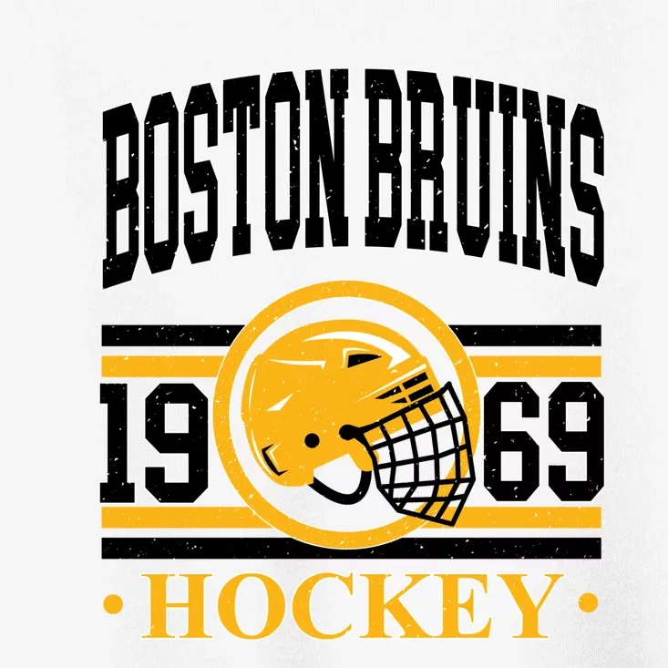 Boston Bruin Hockey Team Supporter Toddler T-Shirt