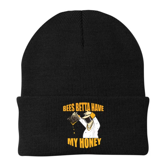 BEES BETTA HAVE MY HONEY For Beekeepers And Honey Fans Knit Cap Winter Beanie