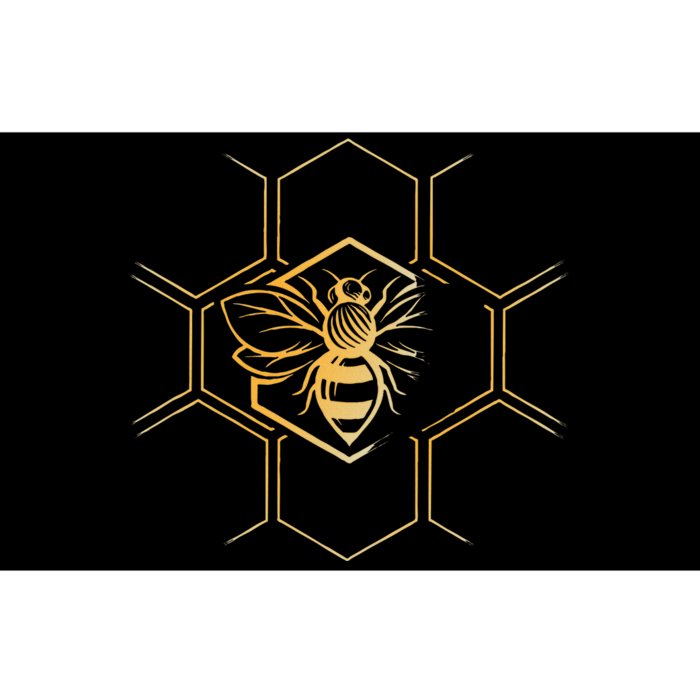 Beekeeper Beekeeping Honeycomb Love For Bees Bumper Sticker