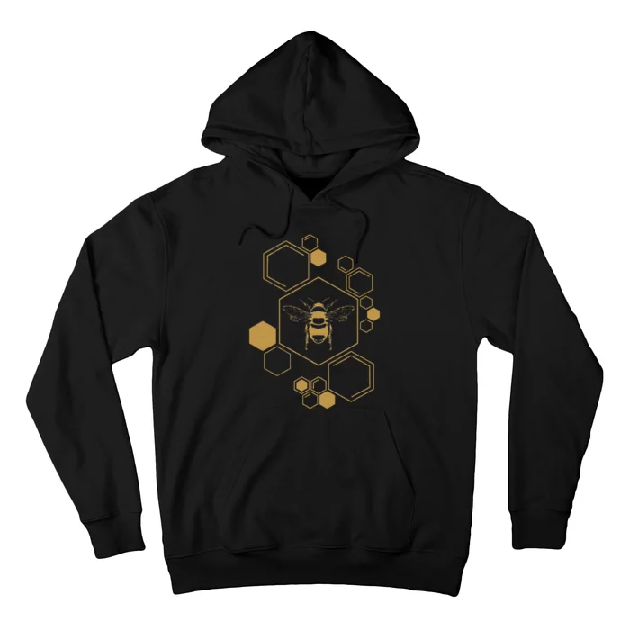 Bee Beekeeping Honeycomb Honey Beekeeper Bee Hoodie