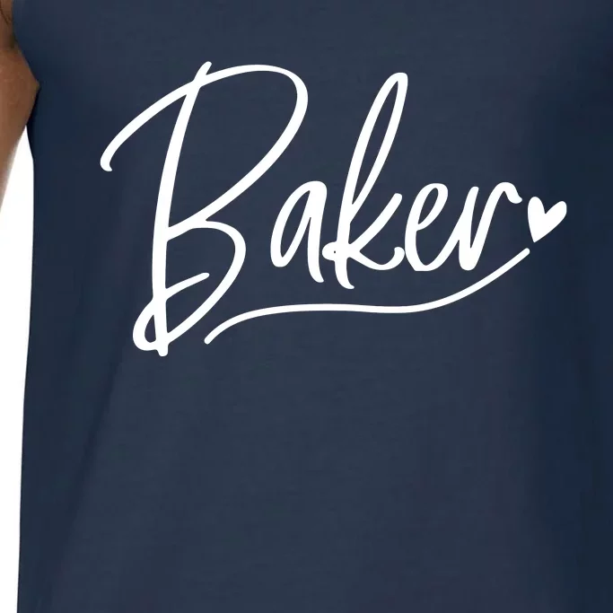 Baker Baking Heart Gift Comfort Colors® Tank Top