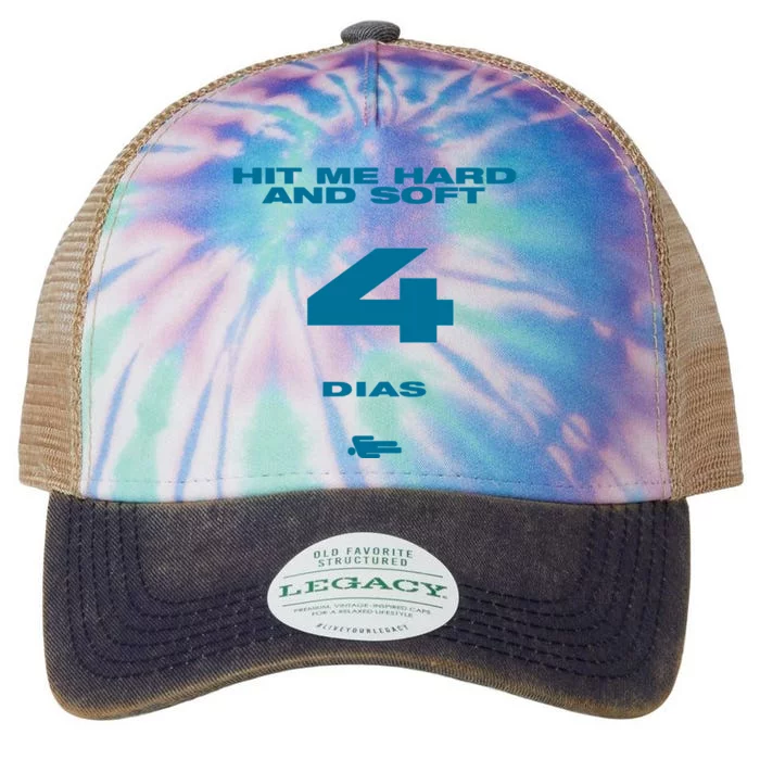 Billieeilish Brasil Hit Me Hard And Soft 4 Dias Legacy Tie Dye Trucker Hat