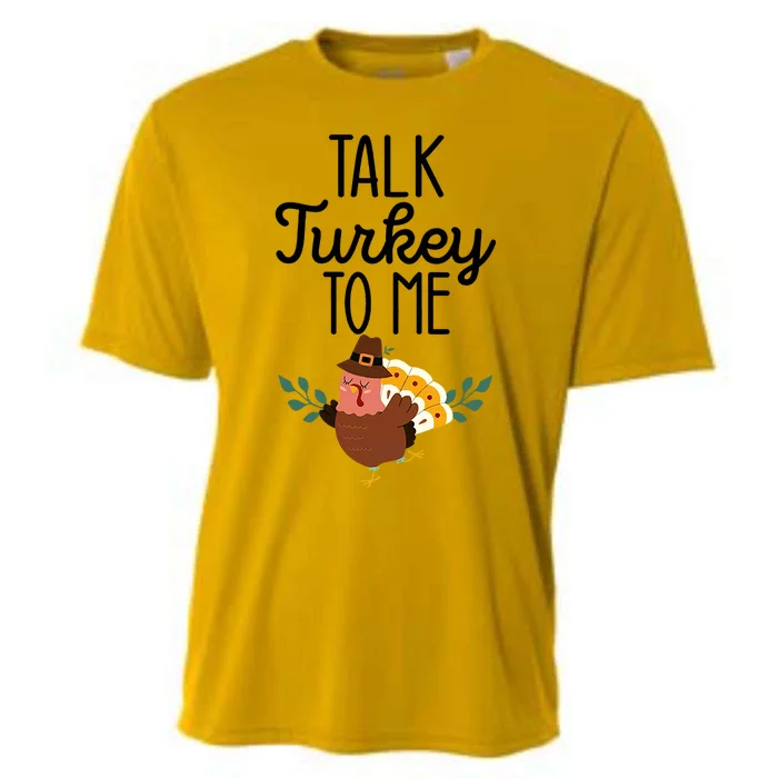 Birthday Black History Month Talk Turkey To Me Gift Cooling Performance Crew T-Shirt