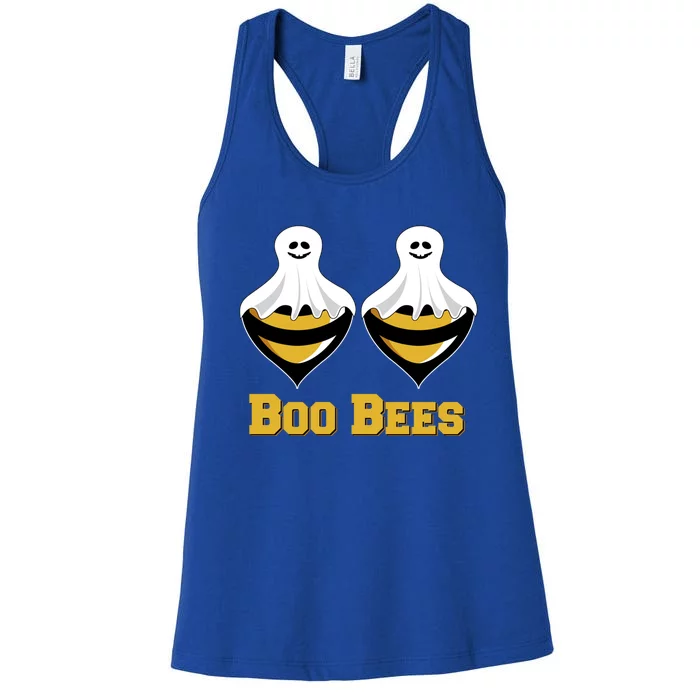 Boo Bees Halloween Design Funny Gift Women's Racerback Tank