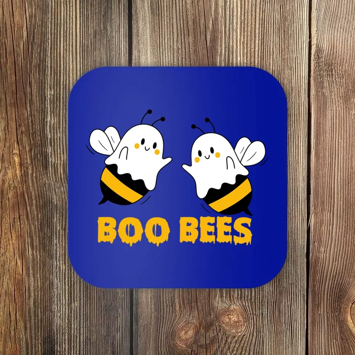 Boo Bees Halloween Couple Gift Coaster