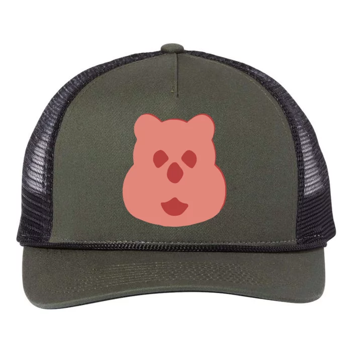 Billy Bear Ham Retro Rope Trucker Hat Cap