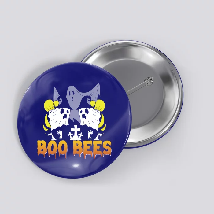 Boo Bees Halloween Couples Gift Button