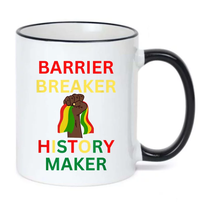 Barrier Breaker History Maker Black Color Changing Mug