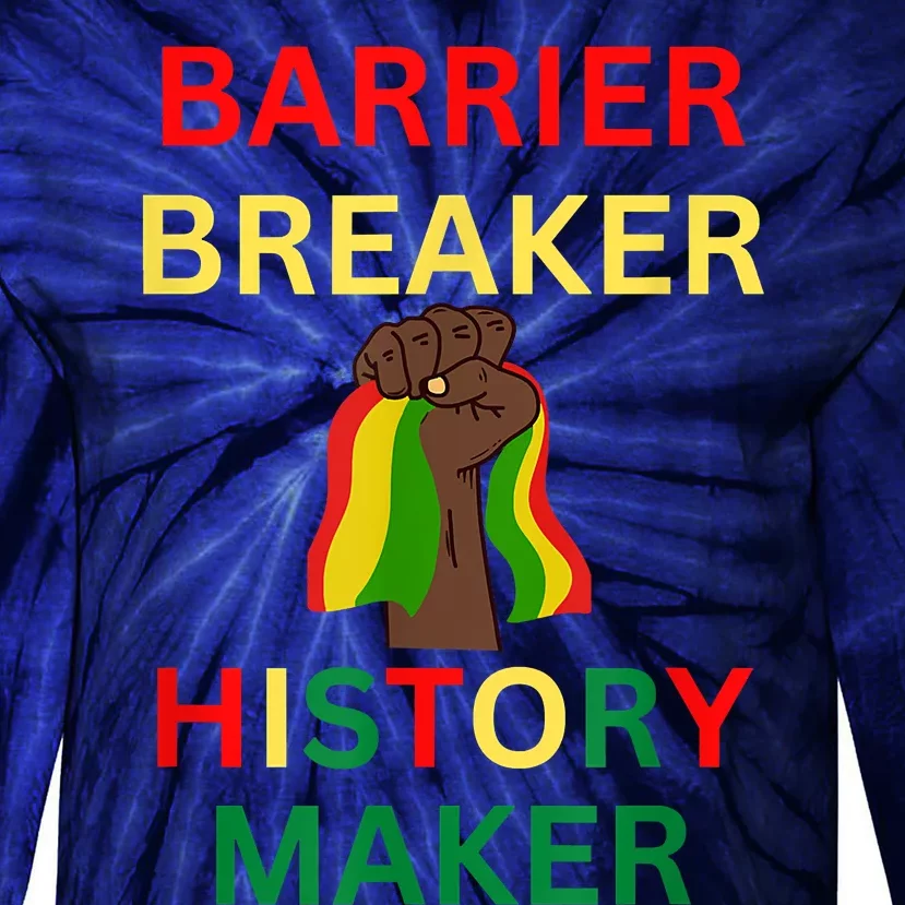 Barrier Breaker History Maker Tie-Dye Long Sleeve Shirt