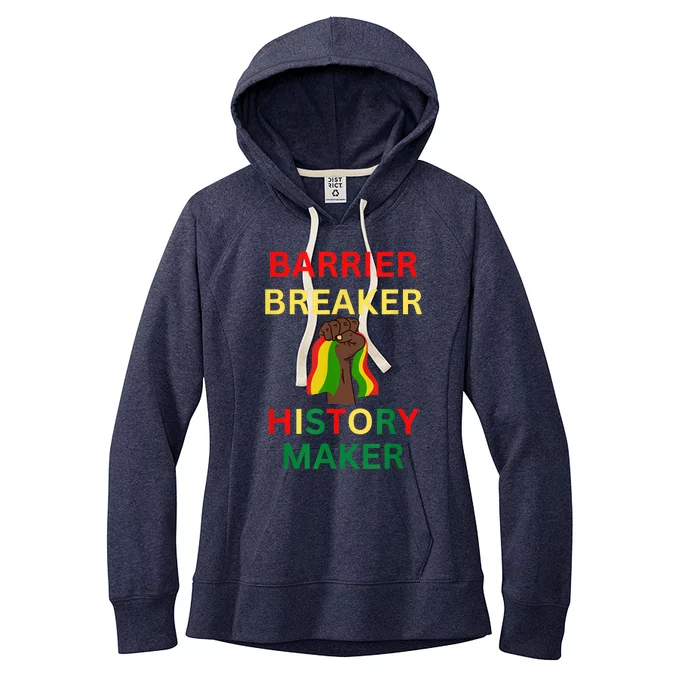 Barrier Breaker History Maker Women's Fleece Hoodie