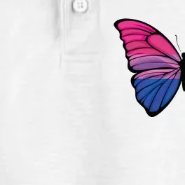 Bisexual Butterfly Hypolimnas Bi Pride Flag Dry Zone Grid Performance Polo