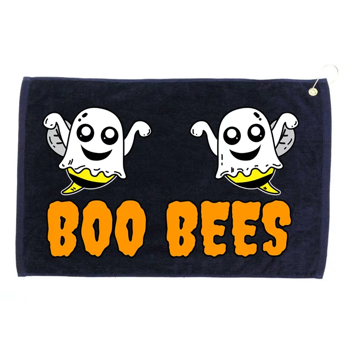 Boo Bees Halloween Ghost Gift Grommeted Golf Towel