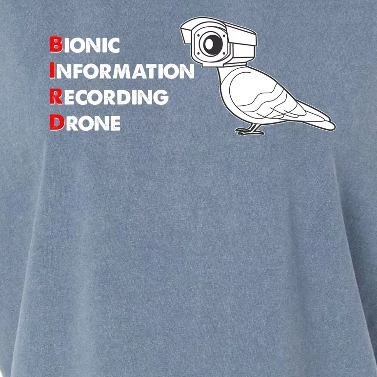 BIRD Bionic Information Recording Drone Garment-Dyed Women's Muscle Tee