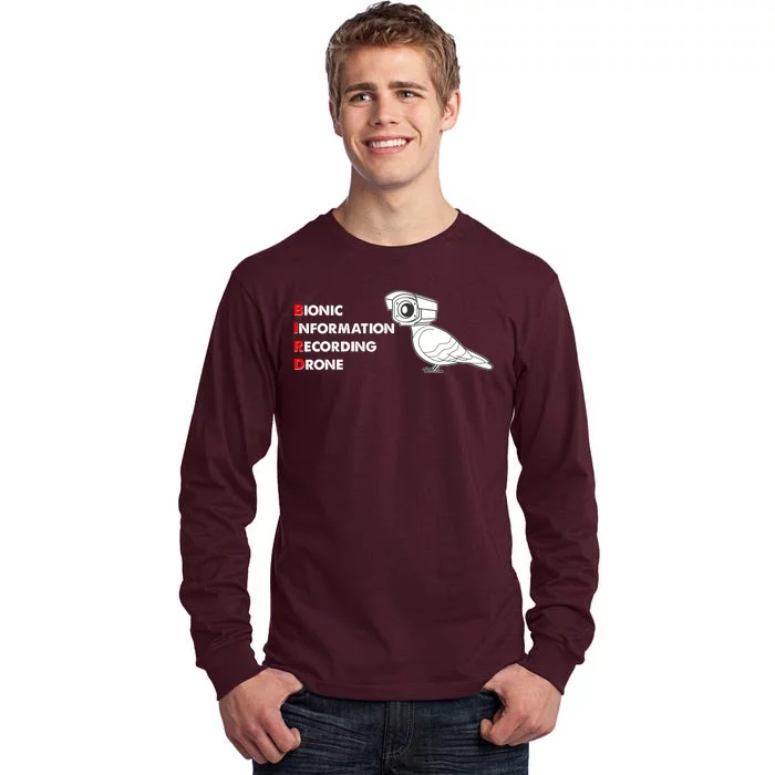 BIRD Bionic Information Recording Drone Tall Long Sleeve T-Shirt