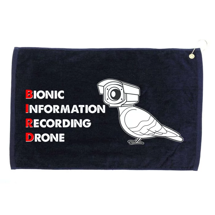 BIRD Bionic Information Recording Drone Grommeted Golf Towel