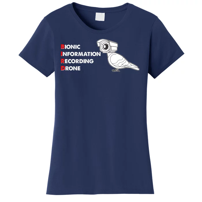 BIRD Bionic Information Recording Drone Women's T-Shirt