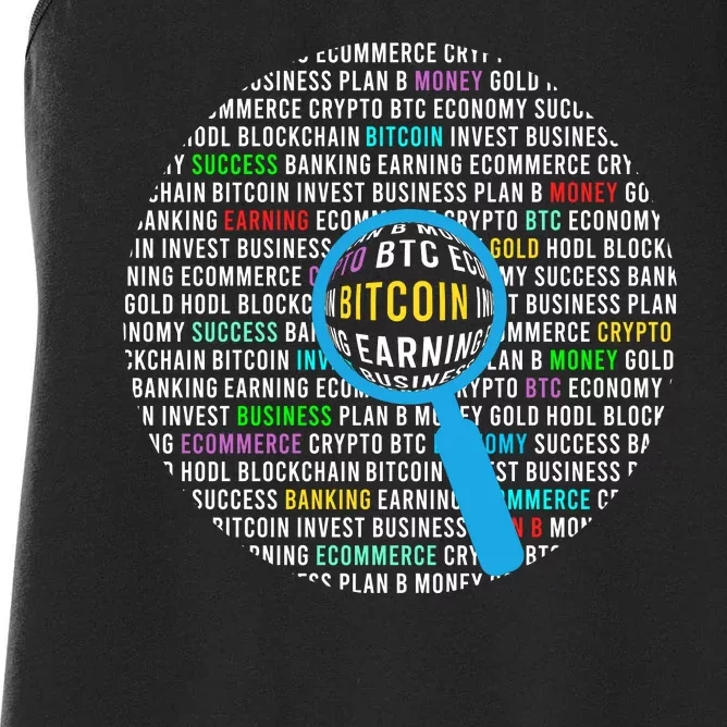 Bitcoin Women's Racerback Tank